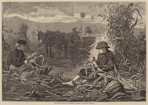 Los últimos días de la cosecha, publicado 1873 de Winslow Homer