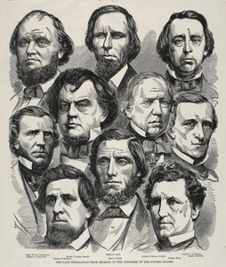 La Última Delegación de Georgia en el Congreso de los Estados Unidos de Winslow Homer