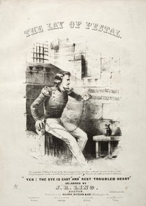 El Laico de Pestal - Portada de la partitura de Winslow Homer