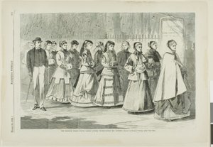 Paseo matutino-Escuela de señoritas por la avenida de Winslow Homer