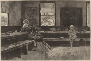 El recreo del mediodía de Winslow Homer