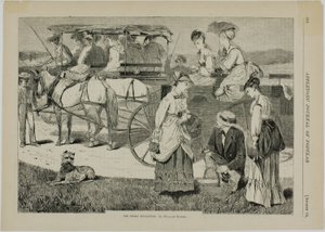 Excursión de picnic de Winslow Homer
