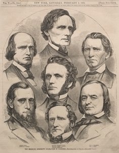La Delegación Secesionista de Misisipi en el Congreso, 1861 de Winslow Homer