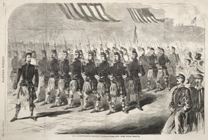 El 79.º Regimiento (Highlanders) de la Milicia del Estado de Nueva York de Winslow Homer