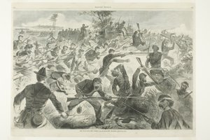 La guerra por la Unión, 1862-Una carga con bayoneta de Winslow Homer