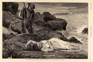 The Wreck on the "Atlantic"--Cast up by the Sea, de Harper