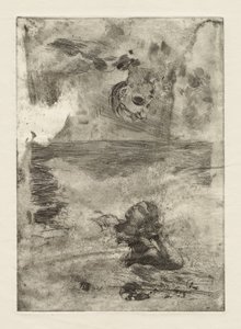 Dos cabezas (estudio a partir de "Undertow") de Winslow Homer