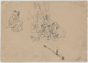 Dos soldados descansando de Winslow Homer