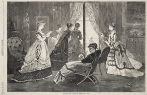 A la espera de llamadas el día de Año Nuevo de Winslow Homer