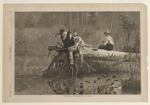Esperando una picada de Winslow Homer