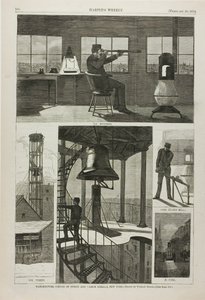 Watch-Tower, esquina de las calles Spring y Varick, Nueva York de Winslow Homer