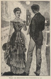 Cansado e insatisfecho con todo, de The Galaxy, noviembre de 1869 de Winslow Homer