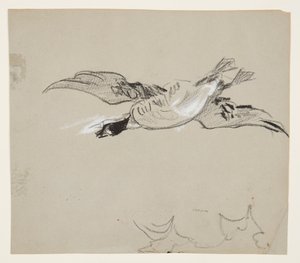 Ganso salvaje en vuelo de Winslow Homer