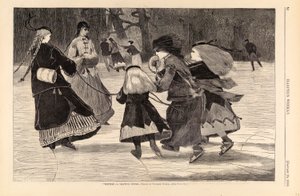 "Winter"--A Skating Scene, de Harper