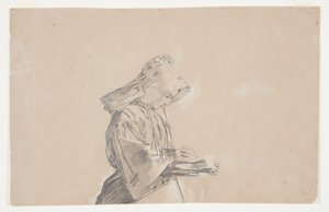 Mujer con Sombrero de Sol de Winslow Homer