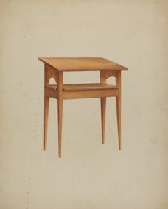 Mesa de comedor Shaker, c. 1937 de Winslow Rich