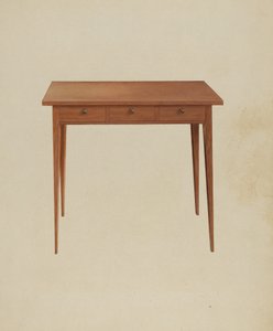 Mesa Shaker, 1938 de Winslow Rich