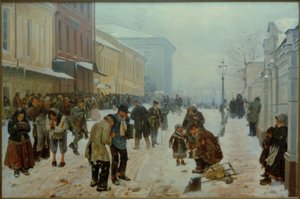 Refugio nocturno de Wladimir Jegorowitsch Makowski