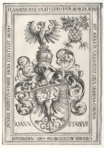 Escudo de Armas de Johann Stabius de Wolf Traut