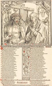 El hombre de dolores y Mater Dolorosa de Wolf Traut