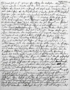 Carta de W. A. Mozart. 24 de octubre de 1777
