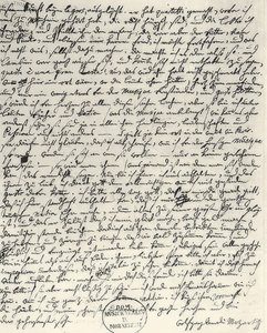 Carta autógrafa de Mozart