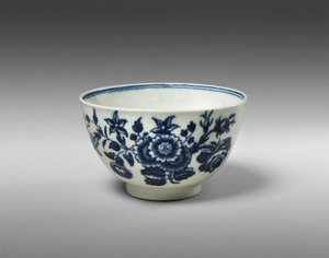 Tazón de té, c. 1770-1783 de Worcester Porcelain Manufactory