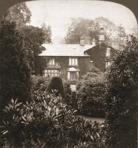 Rydal Mount, hogar de William Wordsworth, Distrito de los Lagos, Inglaterra, 1903 de Works and Sun Sculpture Studios