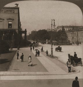 Unter den Linden, Berlín, 1903 de Works and Sun Sculpture Studios