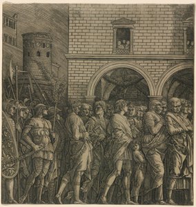 El triunfo de César: Los senadores