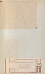 Página de un álbum de recortes que contiene dibujos y varias impresiones de arquitectura, ca. 1800-1850 de Workshop of Charles Percier, Workshop of Pierre