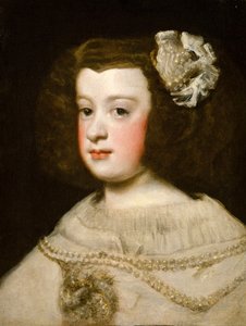 María Teresa, Infanta de España, mediados del siglo XVII de Workshop of Diego Rodríguez de Silva