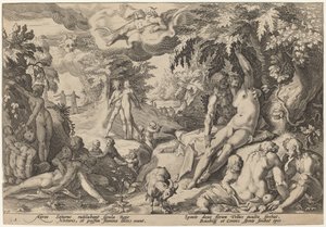 La edad dorada de Workshop of Hendrick Goltzius, after Hendrick Goltzius