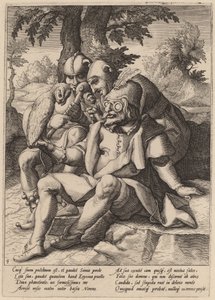 La Sabiduría de los Tontos de Workshop of Hendrick Goltzius, after Karel van Mander I