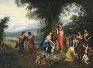 Alegoría del verano de Workshop of Jan Brueghel the Elder