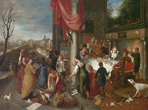 Alegoría del invierno de Workshop of Jan Brueghel the Elder