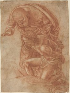 El sacrificio de Isaac de Workshop of Luca Signorelli