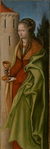 Alemán: Hl. Barbara St Barbara de workshop of Lucas Cranach the Elder