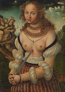 Alemán: Selbstmord der Lucretia Suicidio de Lucrecia de workshop of Lucas Cranach the Elder