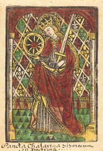 Santa Catalina de Workshop of Master of the Protective Saints of Cologne