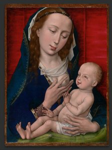 Virgen con el Niño de Workshop of Rogier van der Weyden