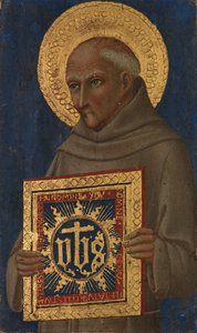 San Bernardino, ca. 1460-70 de Workshop of Sano di Pietro