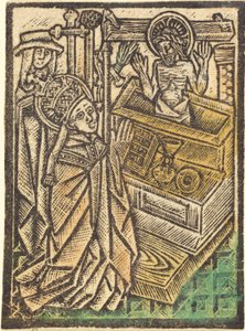 San Gregorio, c. 1480 de Workshop of the Master of the