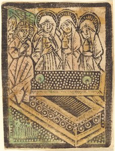 Las Tres Marías en la Tumba, 1470-1480 de Workshop of the Master of the