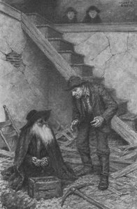 "Pard, aquí hay miles de dólares," dijo Injun Joe