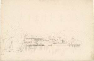 Casas del lago de Worthington Whittredge