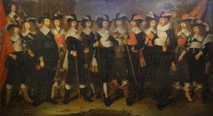 Oficiales y Guardias de la Compañía del Coronel Herman Herbertsz.