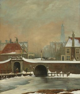 El Raampoortje en Ámsterdam de Wouter Johannes van Troostwijk