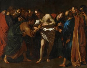 La Incredulidad de Santo Tomás de Wouter Pietersz II Crabeth