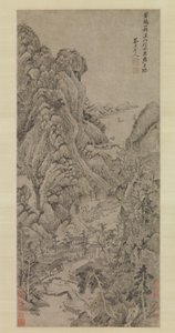 Viajeros entre arroyos y montañas de Wu Li